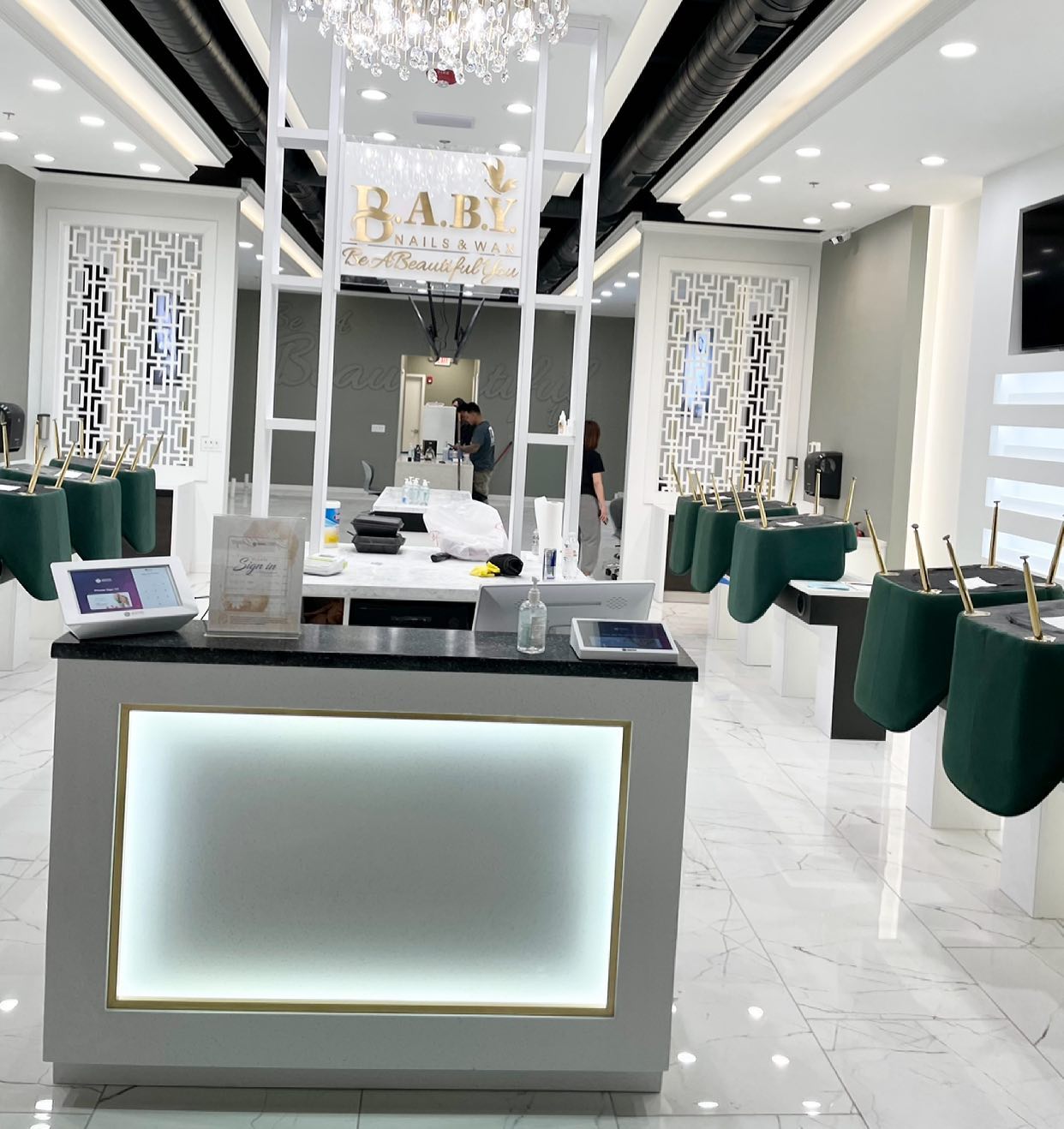 Baby Nails & Wax nail work 4